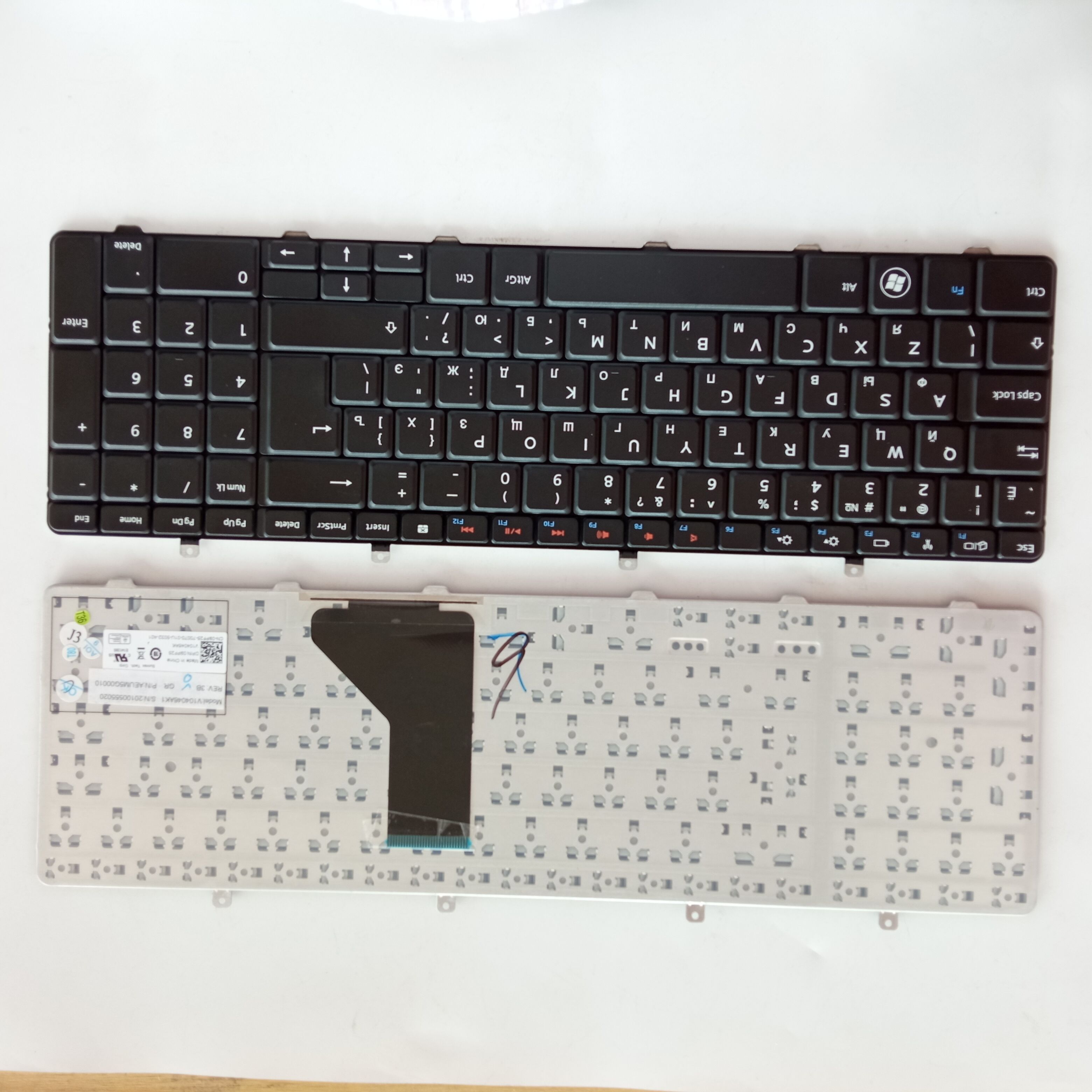 Picture of New Replacement Laptop Keyboard For DELL 1764 BLACK RU Layout